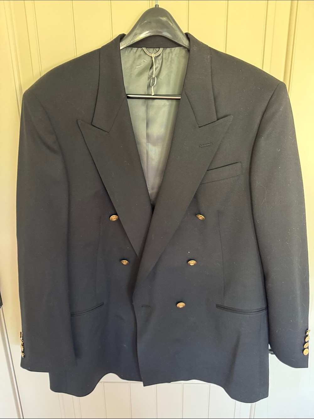 Dior Monsieur Black and Silver Label Blazer
